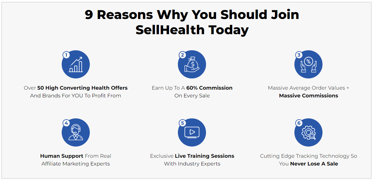 affiliato sell health